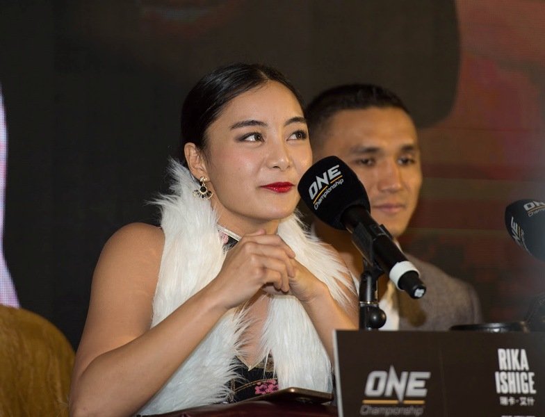 Rika Ishige proud to inspire many women in Thailand to become MMA fighters | ONE Championship photo 