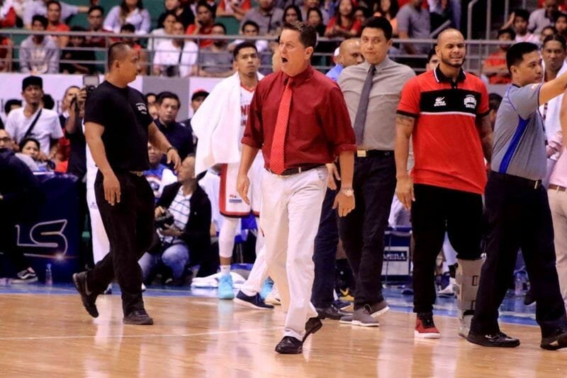 Ginebra coach Tim Cone (photo by Peter Paul Baltazar)