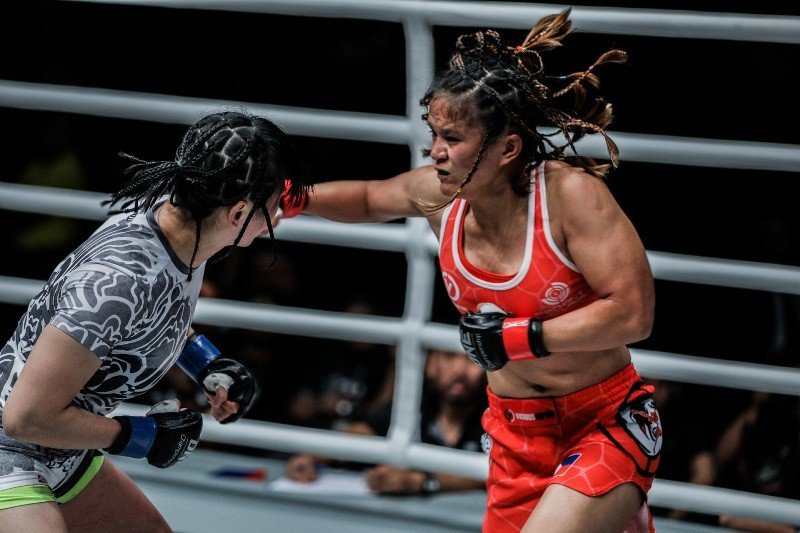 Gina Iniong vs Jenny Huang (ONE Championship photo)
