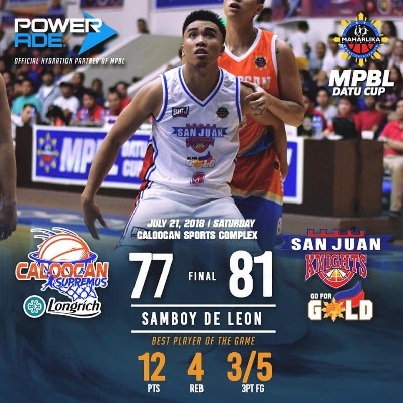 Samoby De Leon (photo from MPBL Facebook)