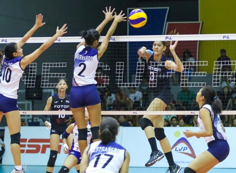 Jaja Santiago of the Foton Tornadoes