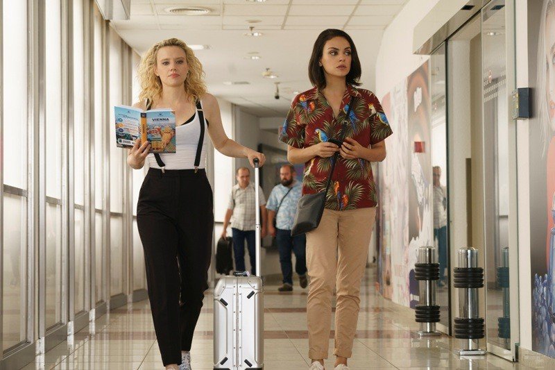 Kate McKinnon and Mila Kunis in "The Spy Who Dumped Me"