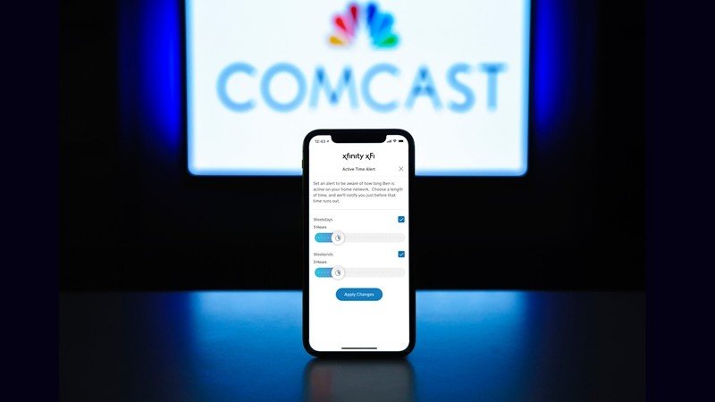Comcast launches a new home WiFi controls feature – “Active Time Alerts” that enables parents to set specific time allowances for their child’s daily WiFi usage at home (Photo: Business Wire)