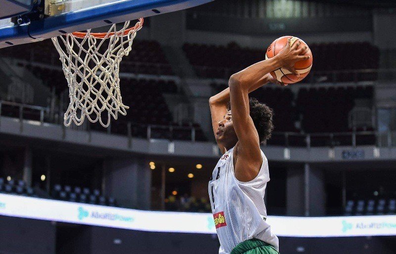 Fil-Am phenom Jalen Green of FilAm Sports USA vs AusPinoy in the 2019 NBTC Nationals Seeding Round