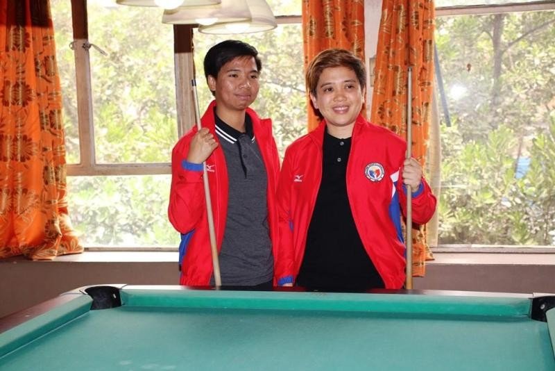 SEA Games bound Rubilen Amit (right) and newcomer Floriza Andal