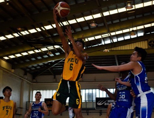 FEU Baby Tamaraws vs. Diliman Preparatory School Baby Blue Dragons (Fr. Martin's Cup photo)