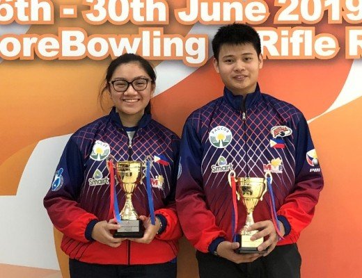 Bea Hernandez (L) and Merwin Tan (R)