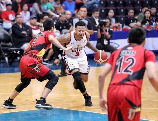 Ray Parks Jr. of the Blackwater Elite (PBA Images)