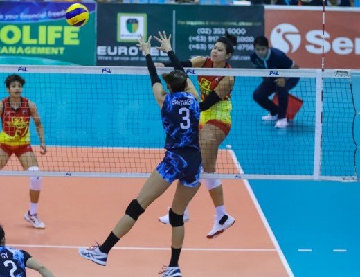 Kalei Mau over Jaja Santiago
