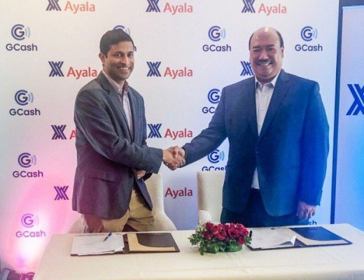 L-R: Anthony Thomas, President and CEO of GCash and John Philip S. Orbeta, Ayala Chief Human Resource Officer & Group Head of Corporate Resources