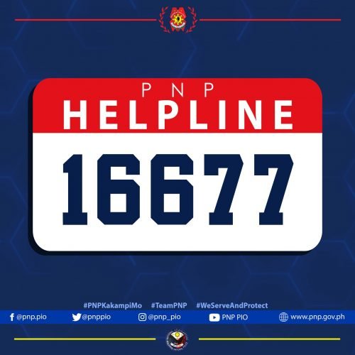 PNP HELPLINE 16677