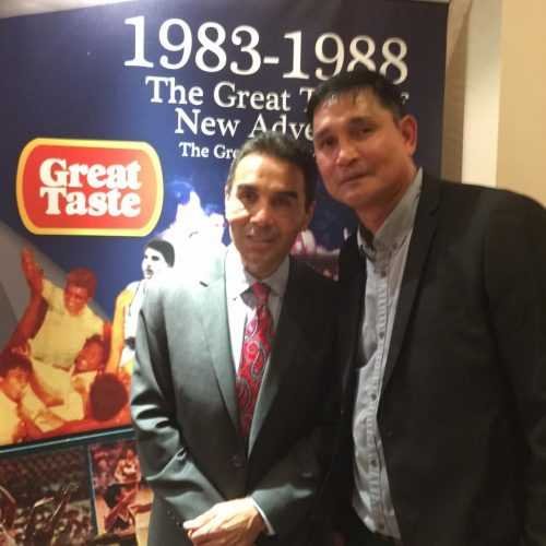 Ricardo Brown and Manny Victorino [photo credit: Manny Victorino Facebook]