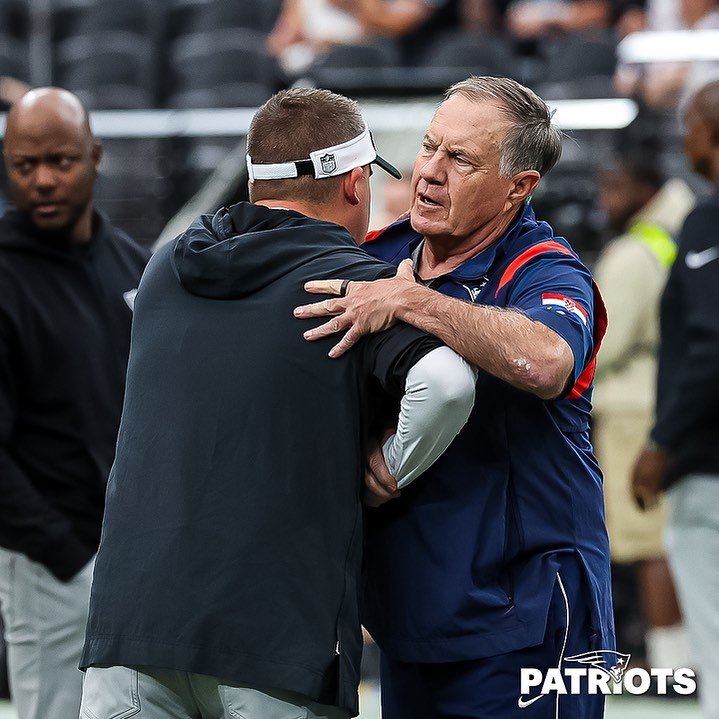 New England Patriots coach and general manager Bill Belichick [photo from @patriots Instagram]