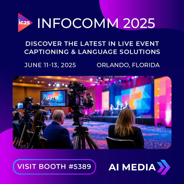 AI-Media unveils LEXI VOICE at InfoComm 2025, setting a new bar for real-time multilingual voice translation.