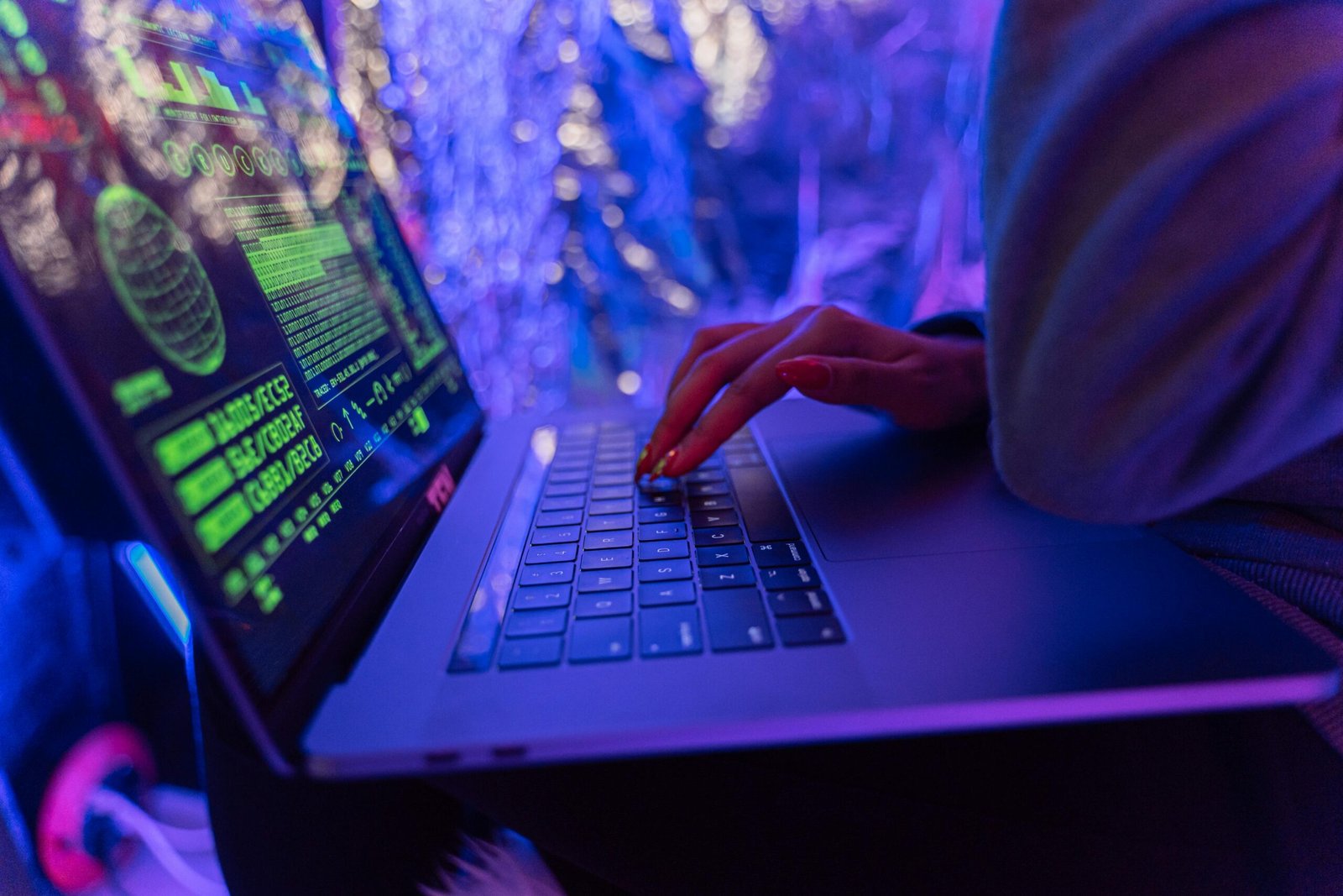 Short passwords like "abc123" are still widely used despite being cracked instantly [Photo by Antoni Shkraba Studio from Pexels: https://www.pexels.com/photo/person-using-black-laptop-computer-5475752/]