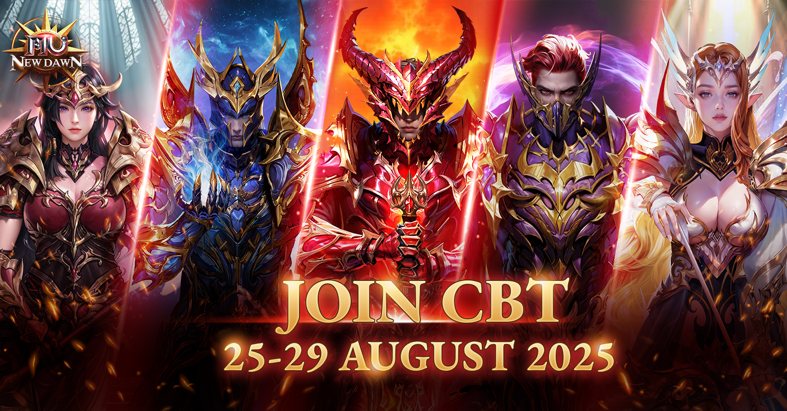 Early adventurers can unlock exclusive rewards during the MU New Dawn CBT.