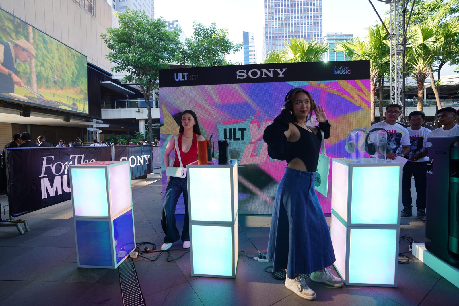 Content Creators get to try the new SONY ULT Power Sound Line
