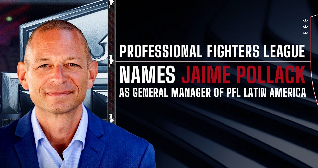 Pollack brings over 20 years of MMA and sports media experience to the PFL