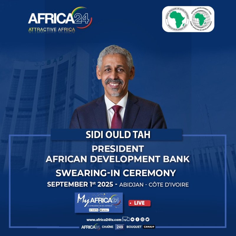 Swearing-in Ceremony of the New President of the African Development Bank - Exceptional Coverage by AFRICA24
