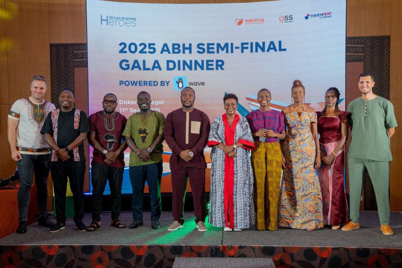 The Top 10 finalists of Africa’s Business Heroes 2025 gather in Dakar after the semi-finals.