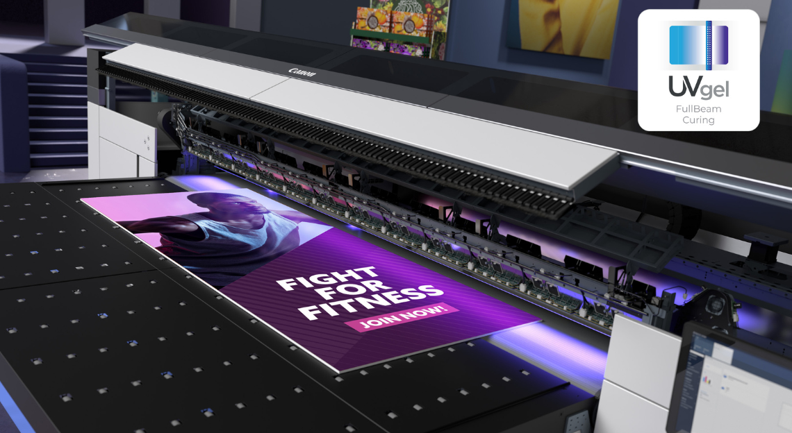Canon’s new Colorado XL-series extends UVgel technology to the 3.2m graphics market.