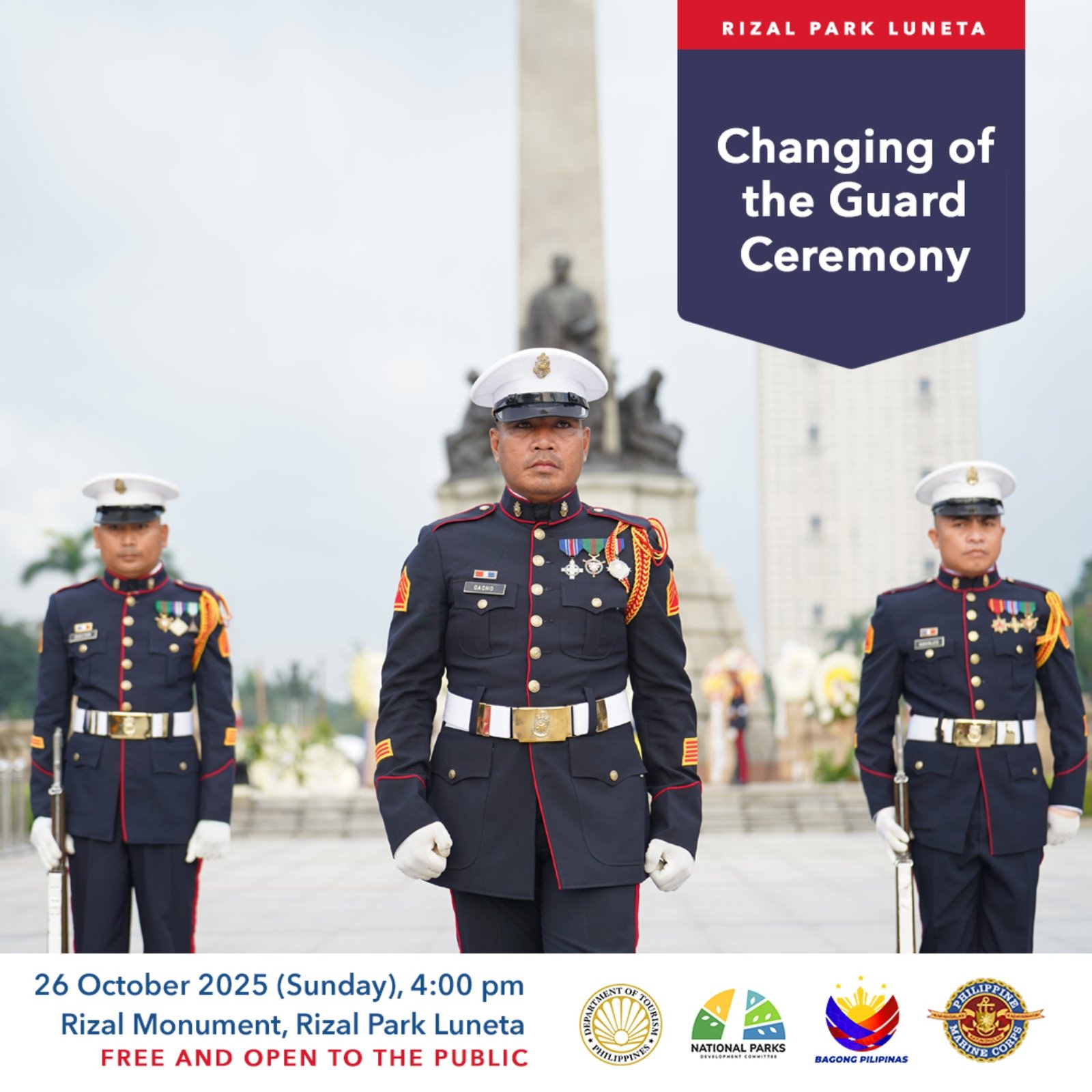 NPDC hosts free public event celebrating patriotism and discipline in Manila.