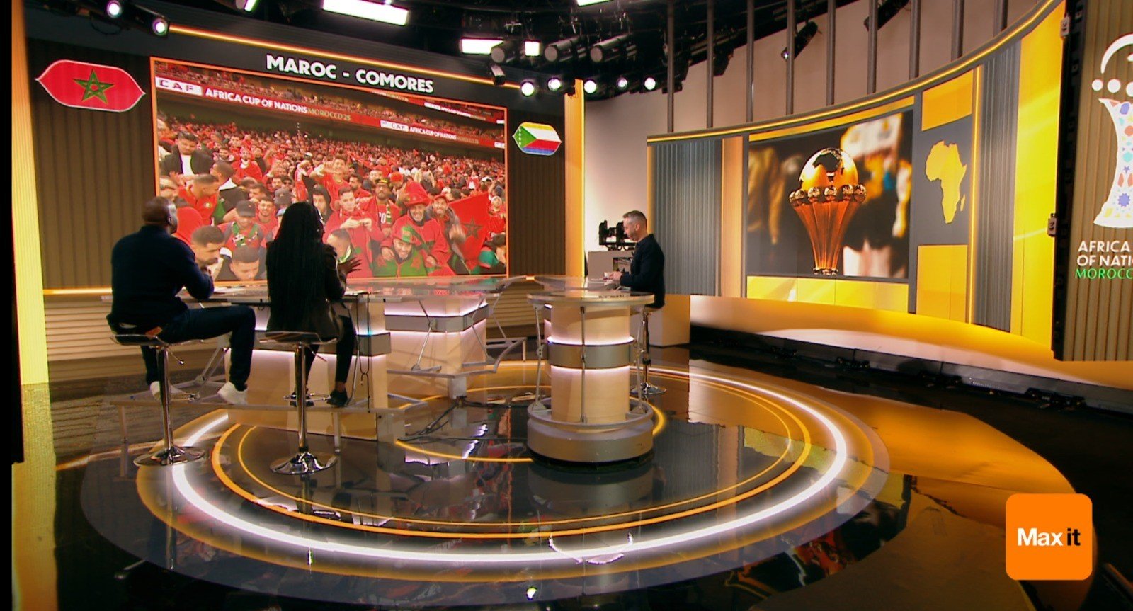 Live matches, expert pre- and post-game shows, and ultra-low latency streaming—AFCON Morocco 2025 is coming to Max it TV.