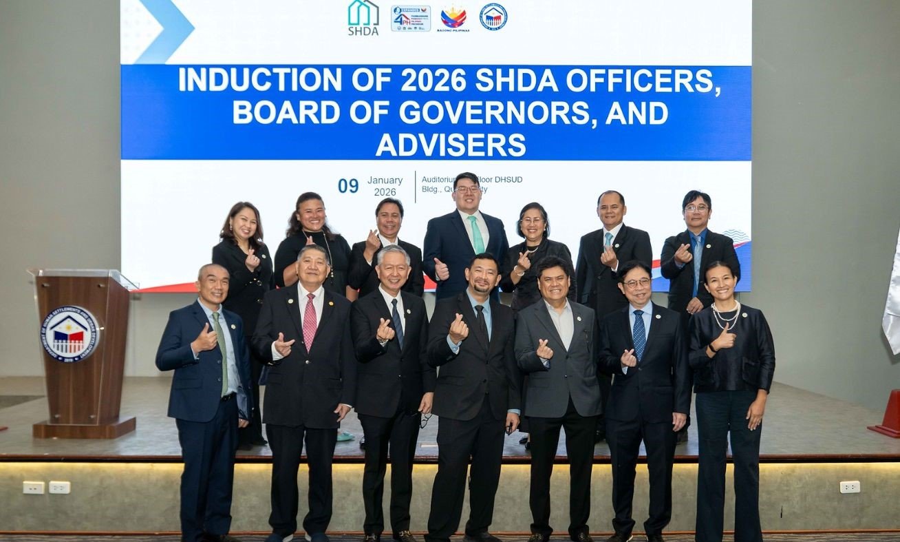 SHDA 2026 officers during the induction ceremony.