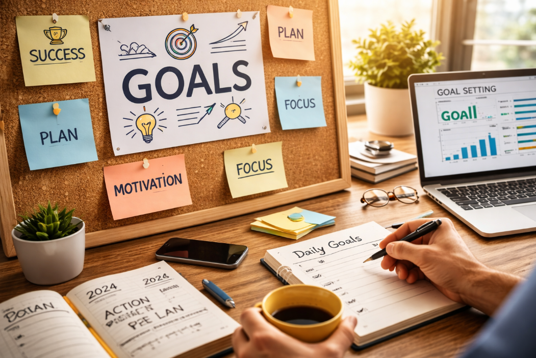 Small daily actions contribute to achieving larger career and personal goals.