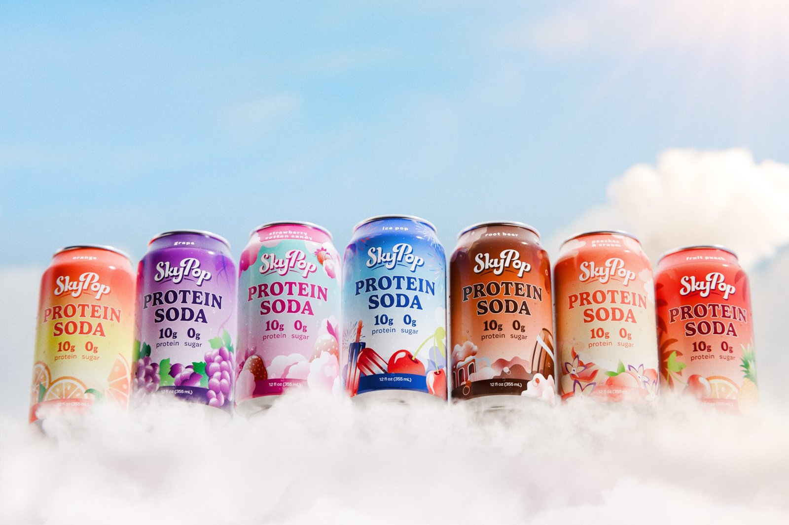 SkyPop Protein Soda rolls out nationwide across major U.S. retailers.