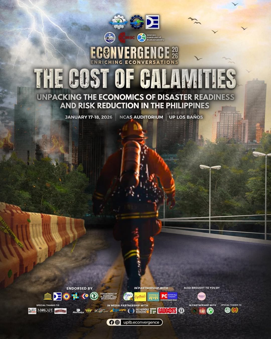 ECONVERGENCE 2026 brings together 16 high schools to explore economic solutions for disasters. [photo credit: Econvergence Instagram]