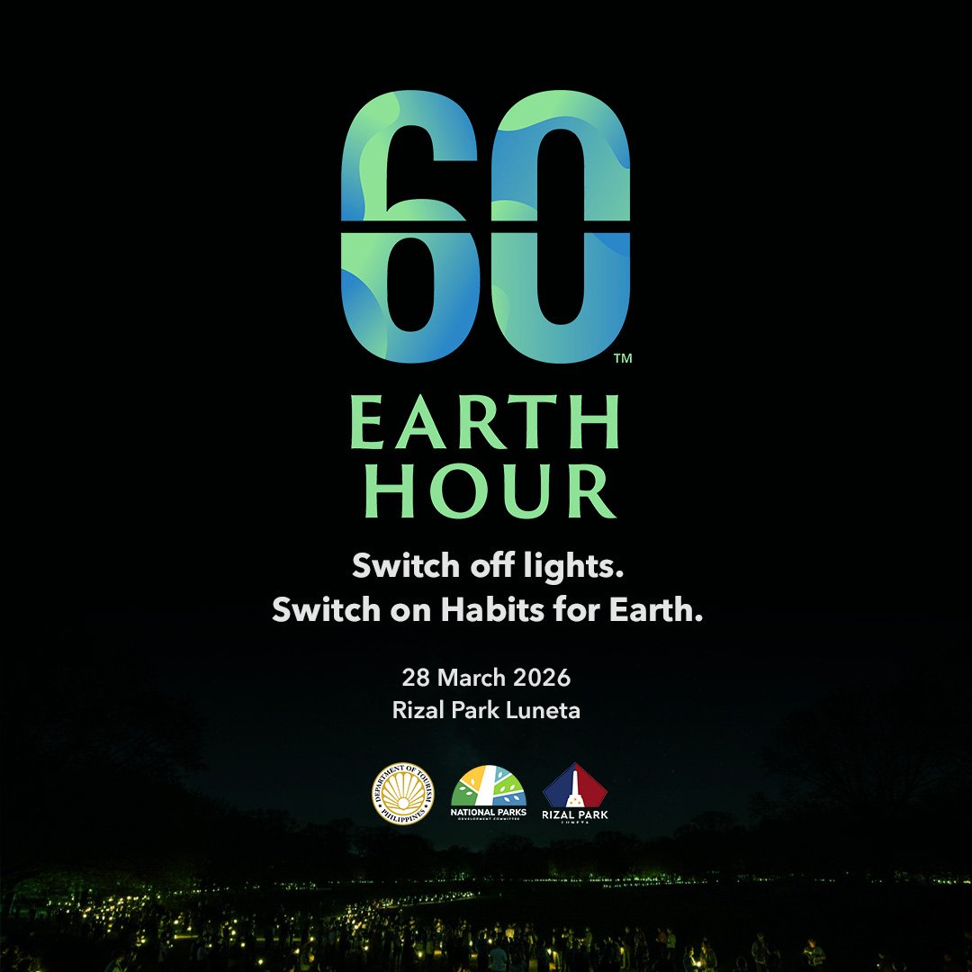 Celebrate Earth Hour 2026 at Rizal Park Luneta on 28 March and take part in eco-activities, from recycling workshops to the Tree of Habits pledges.