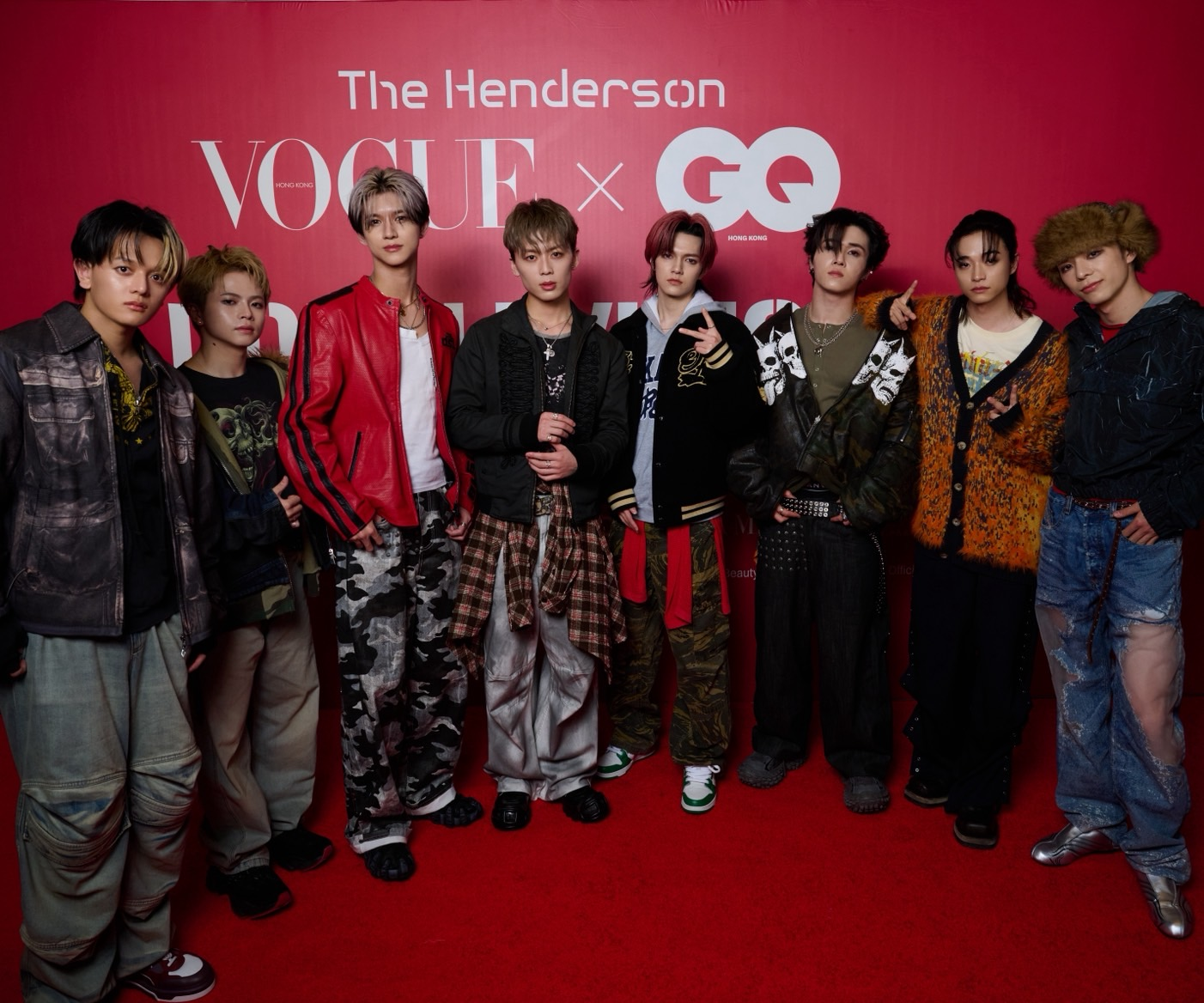 ONE OR EIGHT appears at the GQ Hong Kong x Vogue Hong Kong gala.