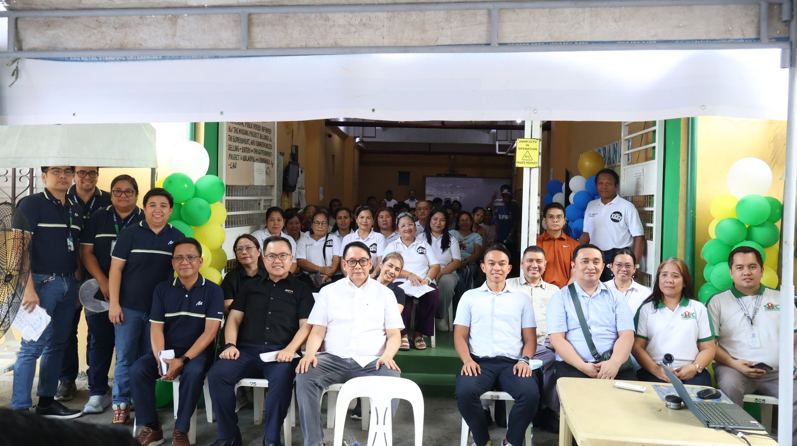 SHFC, MWSS RO, and Maynilad officials lead Enhanced Lifeline Program enrollment in Quezon City for SAMAGBANAI community.