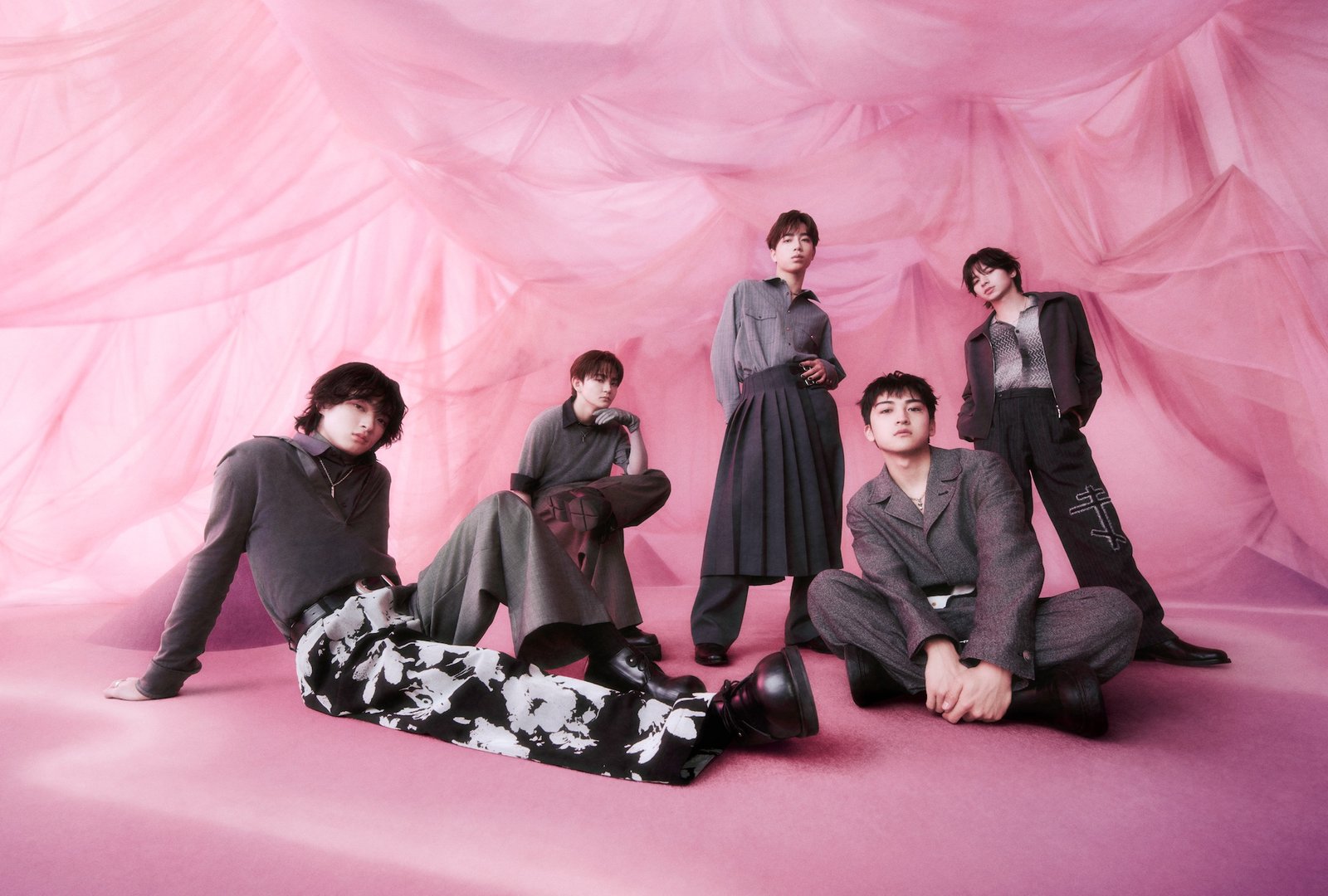 The five-member group showcases cinematic storytelling in its latest release.