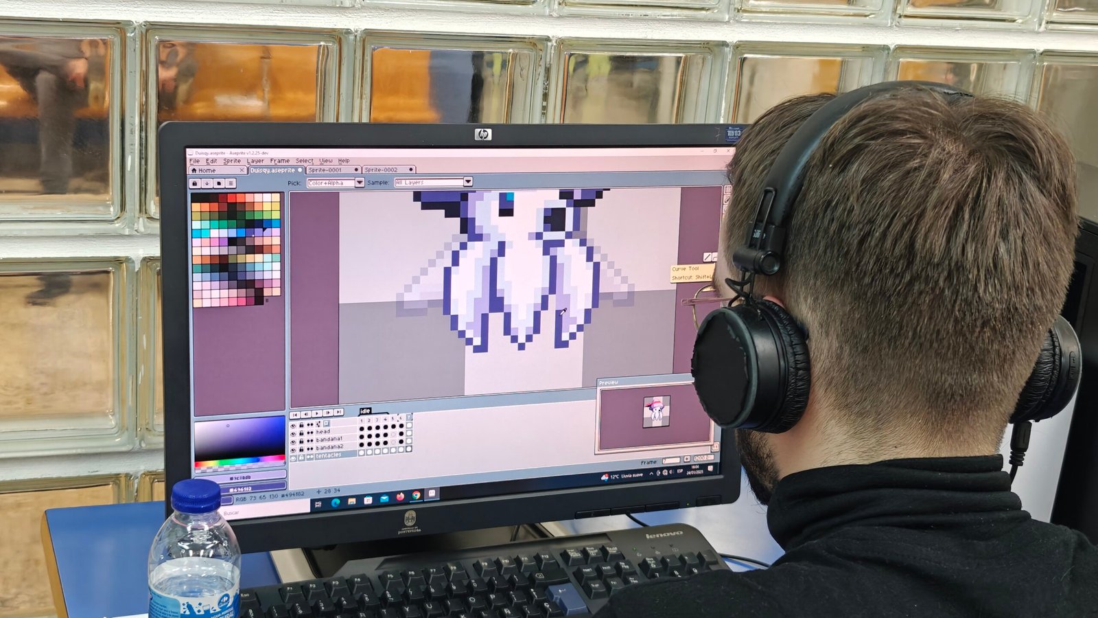 Audio and art contributors support indie studios through short-term game development tasks.