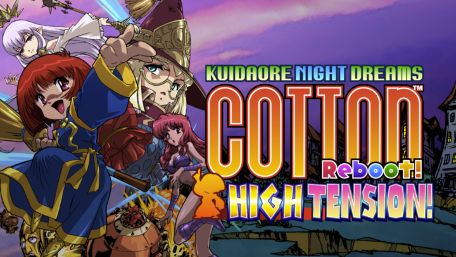 Cotton Reboot High Tension promotional key visual design