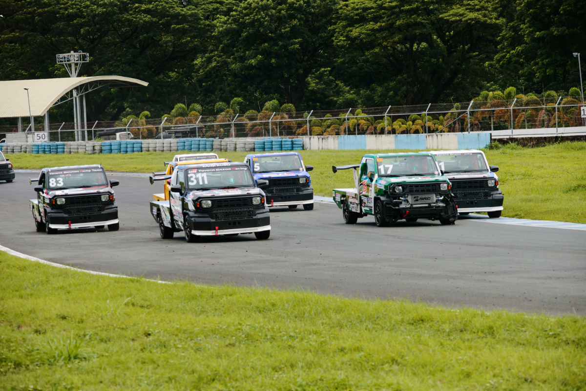 Tamaraw One-Make Race vehicles run on B5 coconut biodiesel sourced from Filipino farmers.