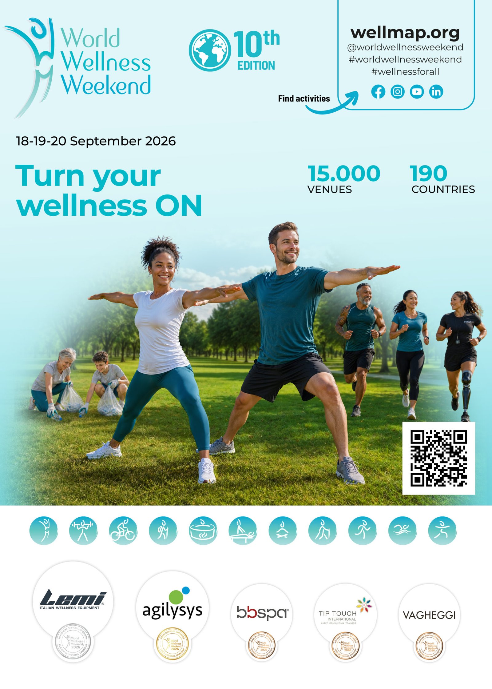 World Wellness Weekend celebrates its 10th anniversary in 2026