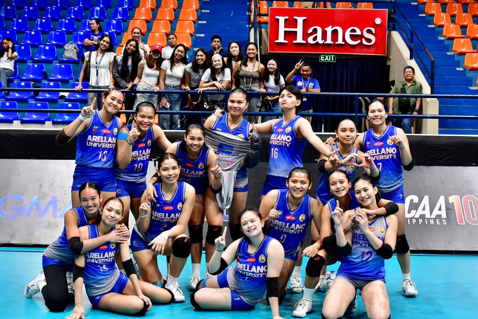 AU, Sweeps LETRAN to Open 2026 V-League Collegiate Challenge