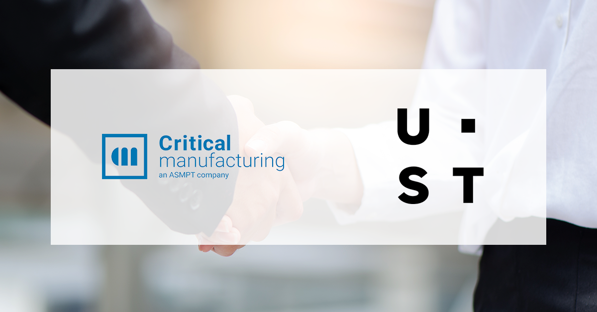 Critical Manufacturing and UST will combine industrial operations technology with regional engineering expertise for manufacturers.