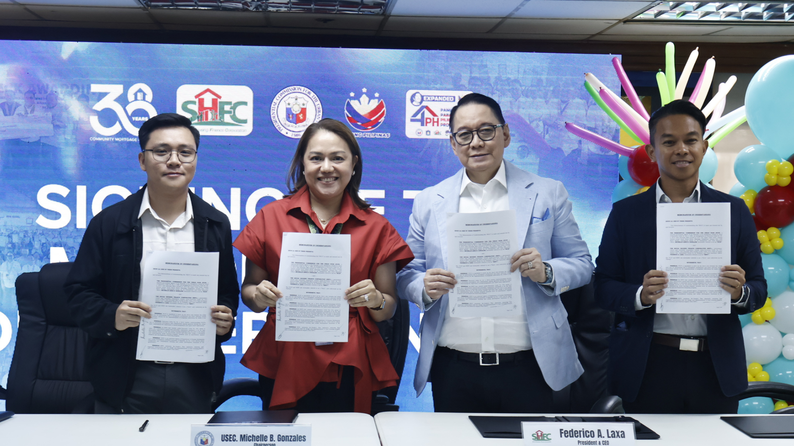 SHFC and PCUP signed a partnership to strengthen community-driven socialized housing for organized urban poor communities.