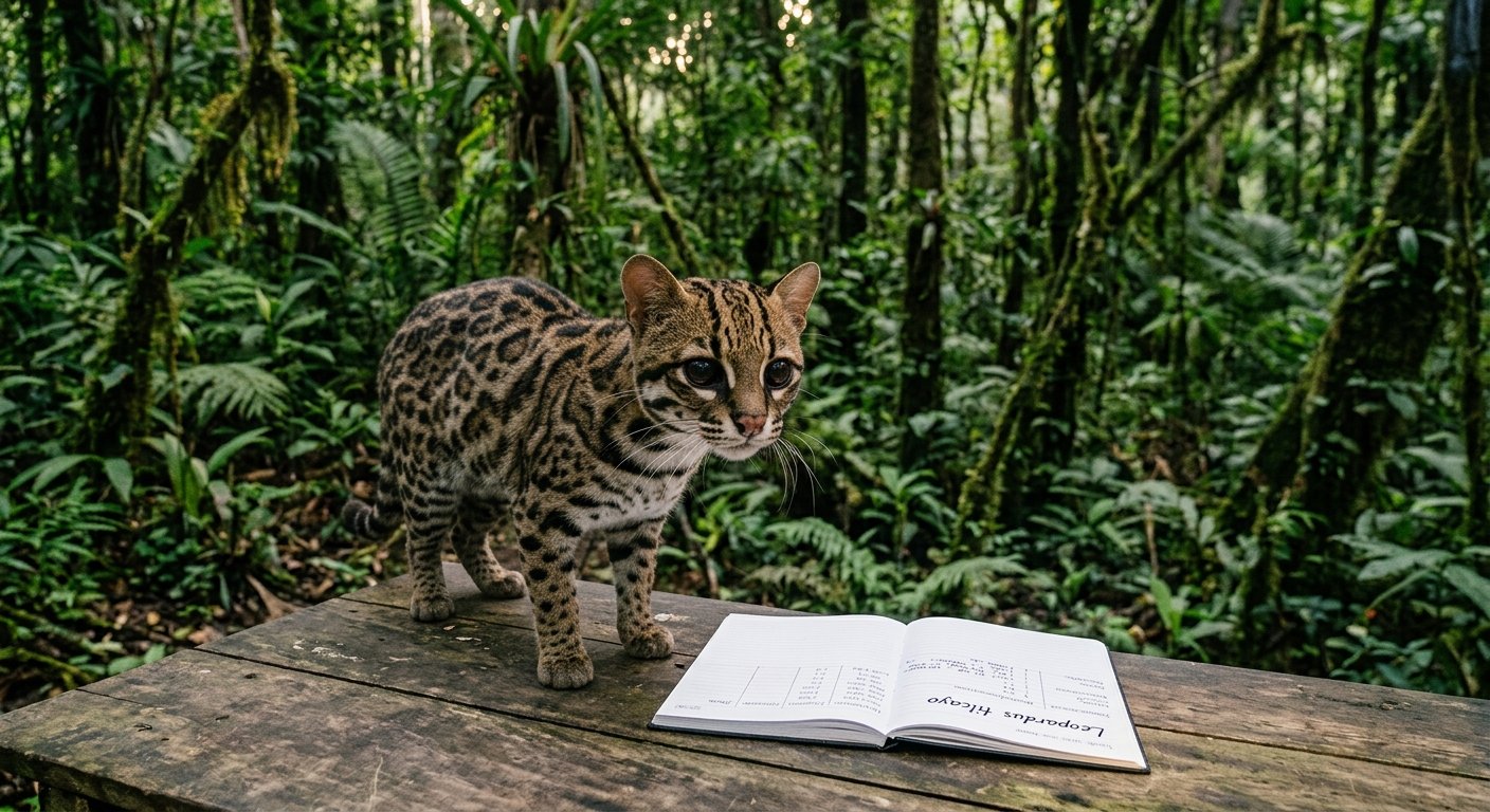 Leopardus tilcayo has been formally recognized as a new tiger cat species following genetic research into elusive wild cats. [AI Generated Image]