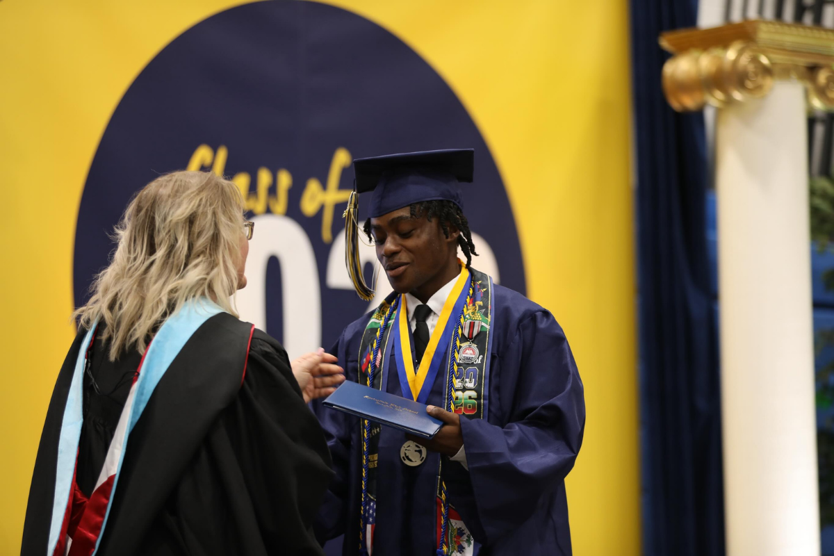 Pierre Damas Bel graduated from Springfield High School as an honors student and was a member of J-ROTC. [photo credit:  Pierre Damas Bel Instagram]