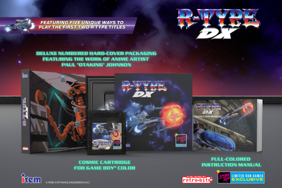 R-Type DX leads the new Limited Run Games and Retro Bit partnership with a physical Game Boy Color release.
