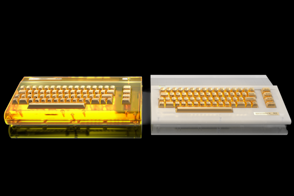 Commodore 64C Ultimate Founder’s Edition The Commodore 64C Ultimate revives the slimline design that debuted in 1986, adding modern connectivity while recreating the original hardware through FPGA technology.