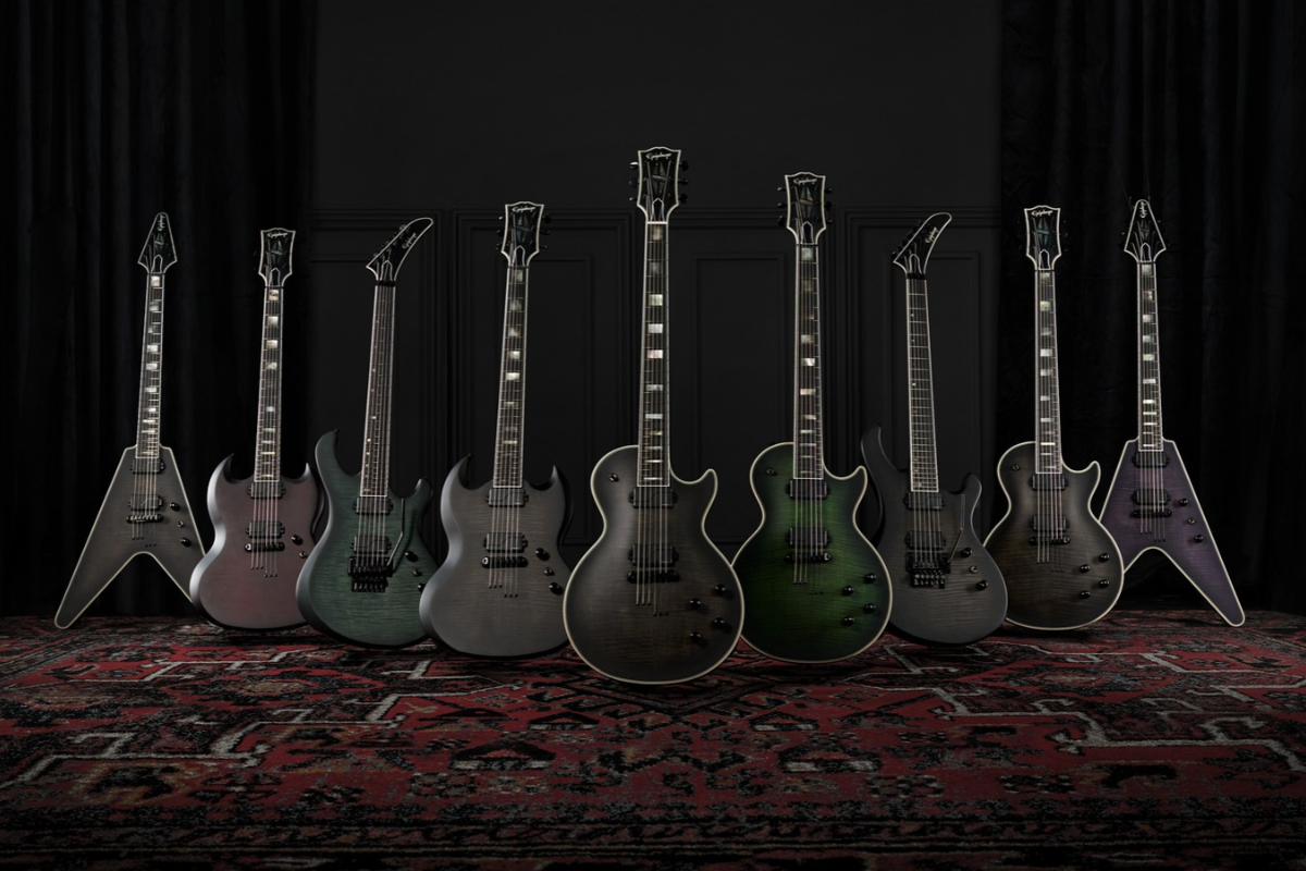 Epiphone’s rebuilt Prophecy Series includes five electric guitar models with performance-focused features for heavy music, modern playing styles and lower tunings.