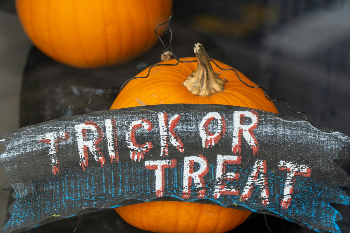 Halloween trick-or-treating grew from centuries of customs that blended costumes, performances and food offerings. [photo credit: Nick Fewings | Unsplash]