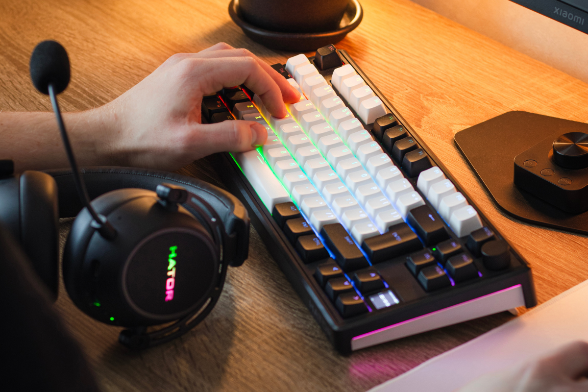 The HATOR Skyfall MAG Ultima 8K is a magnetic-switch gaming keyboard now shipping in the UK, with 65% and 80% layout options.