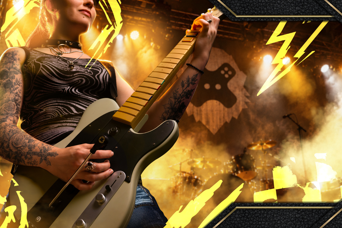 Drakong's InfinaKore Telecaster Edition guitar controller is designed for rhythm gaming, with a modular layout that lets players customize its fret buttons.